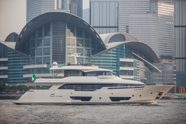 The Custom Line Navetta 28 debuts in Asia-Pacific