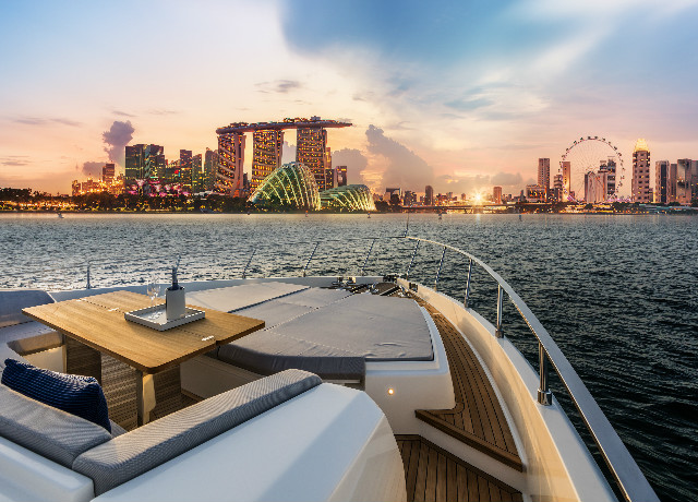 Ferretti Group star of the Singapore Yacht Show