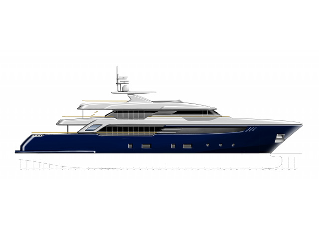 Two new letters of intent signed by CRN for the construction of two 44 metres megayachts