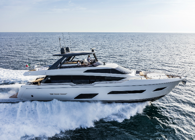 Ferretti Yachts 780: protagonist in Cannes