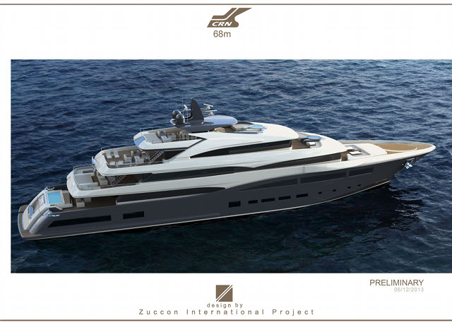 CRN signs a letter of intent for the biggest megayacht ever sold in the chinese market