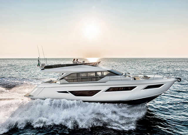 Ferretti Yachts 580: Fine Time Machine<br />
 