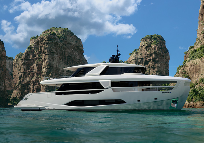 Ferretti Yachts In<strong>FY</strong>nito 90: beyond imagination.