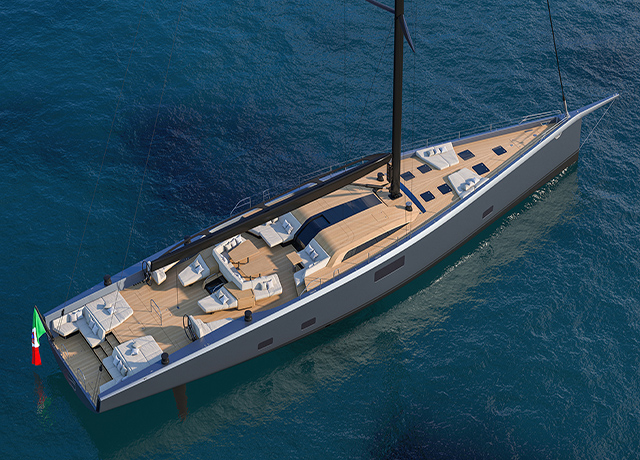 First hull of the new wallywind110 sold.<br />
 