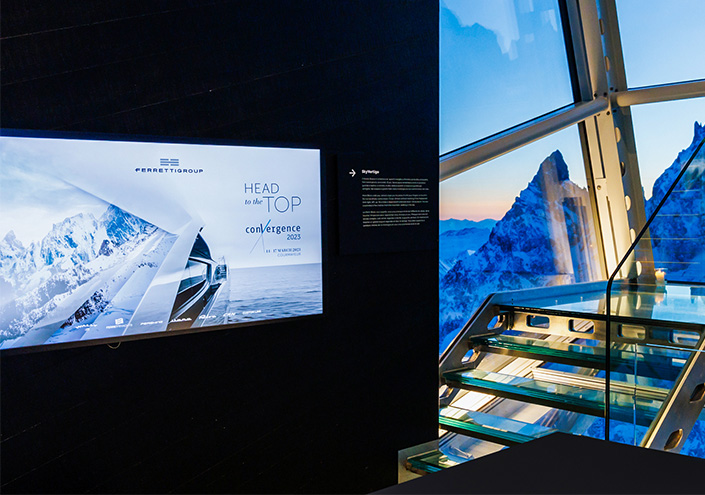 “Convergence 2023”: yachting professionals exchange insights at high altitude.  <br />
 