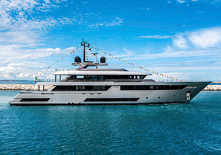 New Riva 50Metri launched, a masterpiece of boundless beauty.<br />
 
