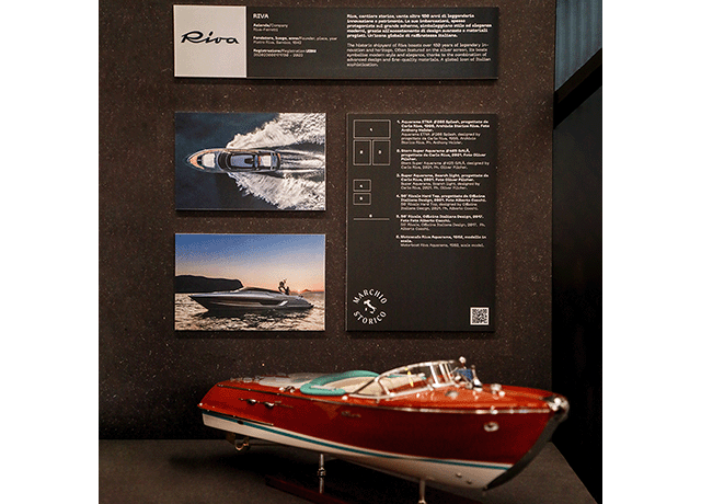 Riva celebrates italian excellence at the ‘IDENTITALIA The Iconic Italian Brands’ Exhibition.<br />
 