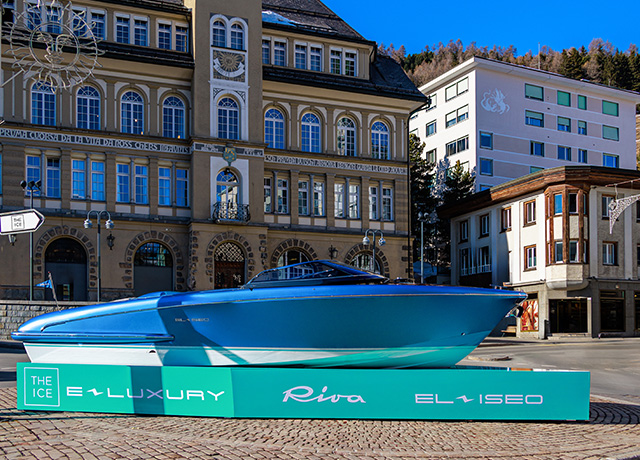 Riva at The I.C.E. St. Moritz - International Concours of Elegance 2024.<br />
 