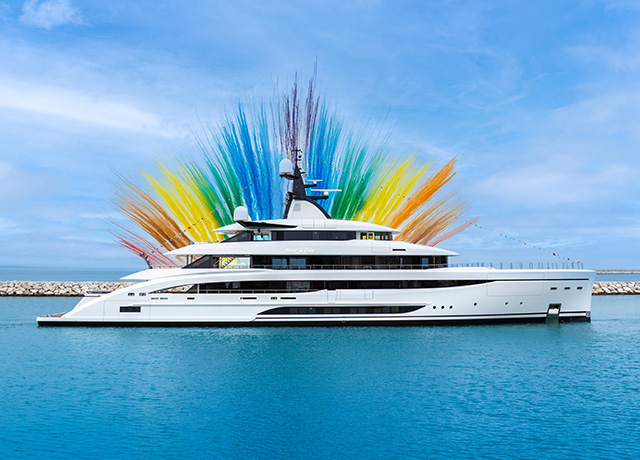 CRN launches 67-metre superyacht M/Y Amor à Vida.<br />
 