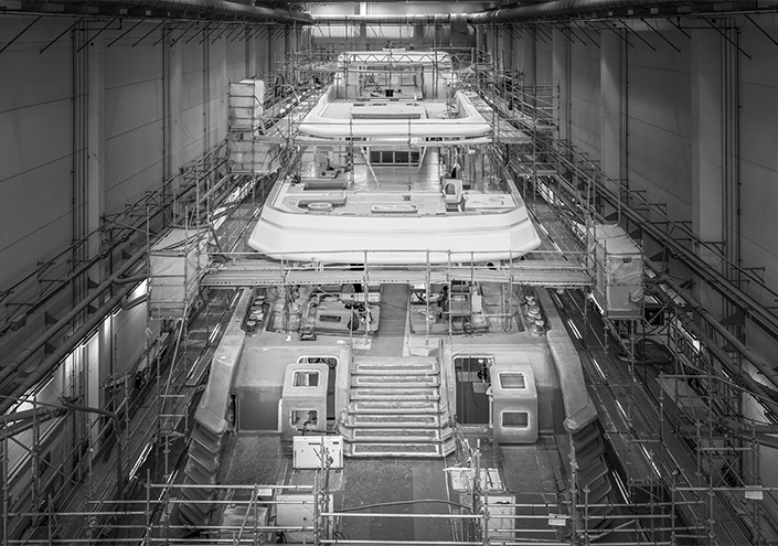 70m CRN M/Y 145 Project Thunderball: an outstanding project that shapes fully bespoke yacht design.