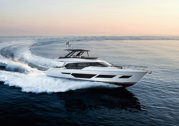 Ferretti Group at BOOT Düsseldorf presents the world premiere of Ferretti Yachts 720.