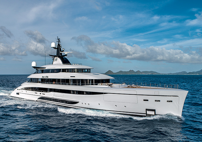 CRN presents the european debut of M/Y Amor à Vida at Monaco Yacht Show 2026.<br />
 